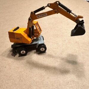 Vintage Grip Zechin Hitachi WH03 1:76 Scale Diecast Excavator Toy
